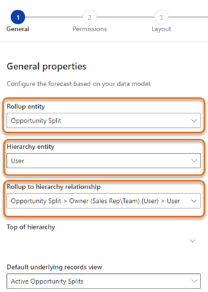 Configure general properties.