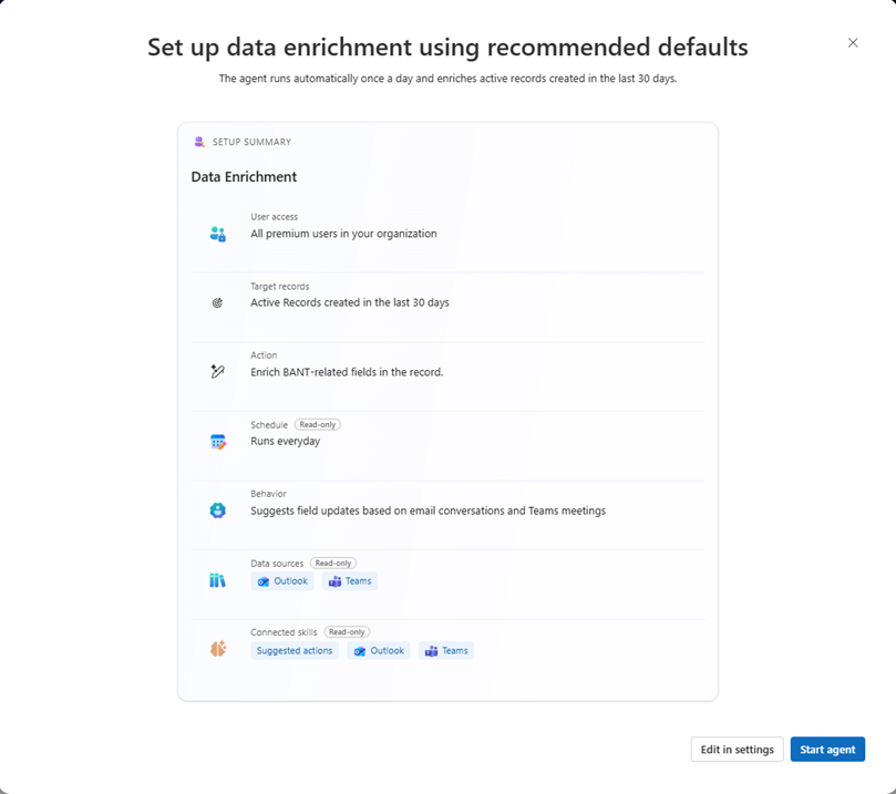 Set up and configure AI-powered Data Enrichment | Microsoft Learn