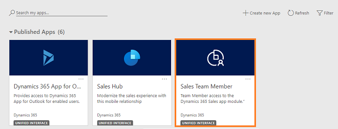 Sales Team Member app.