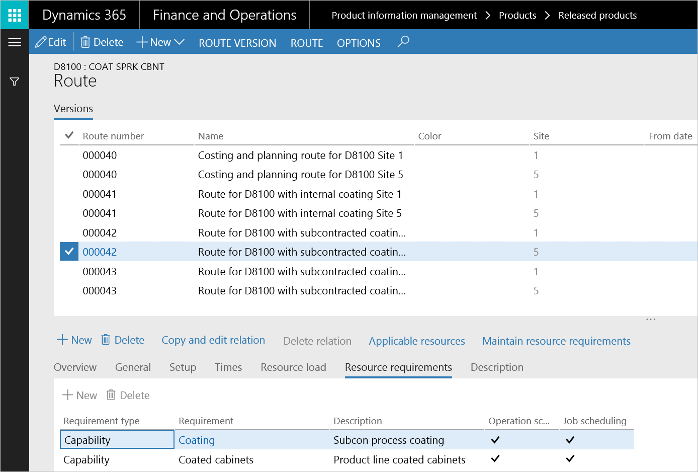 Subcontracting - Supply Chain Management | Dynamics 365 | Microsoft Learn