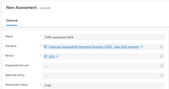 Screenshot of assessment.