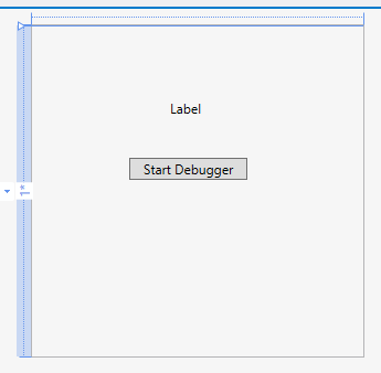 XAML designer with custom controls.
