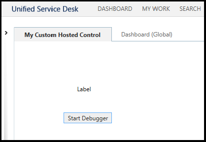Custom hosted control.