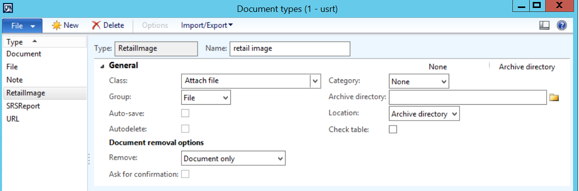 Retail Modern POS Offline Image Document Type
