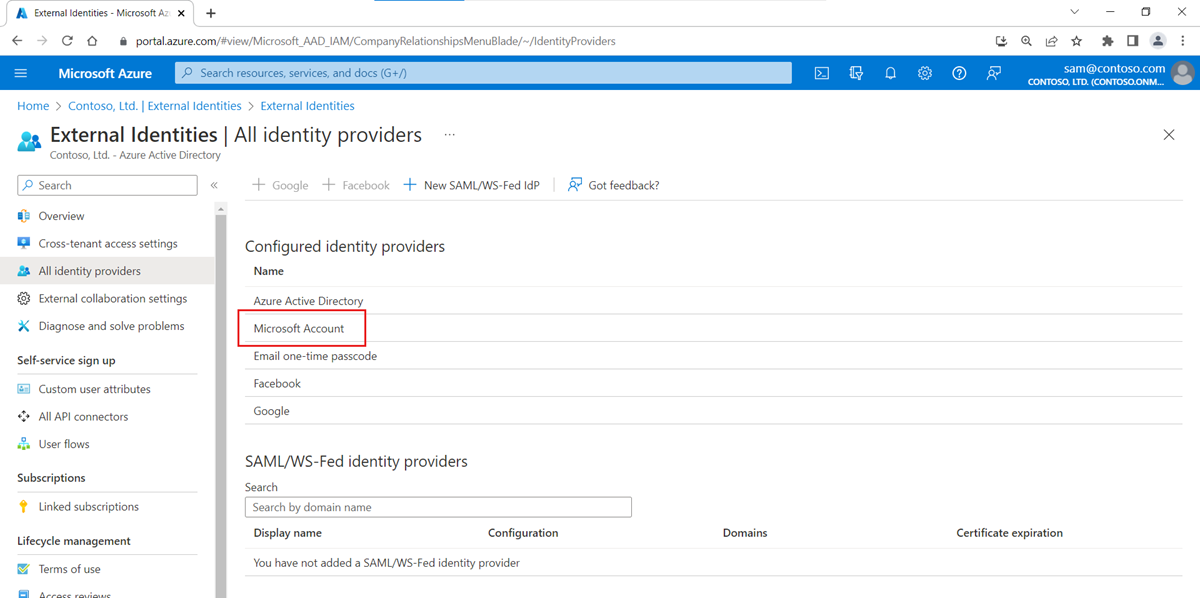 Xbox identity provider windows 10