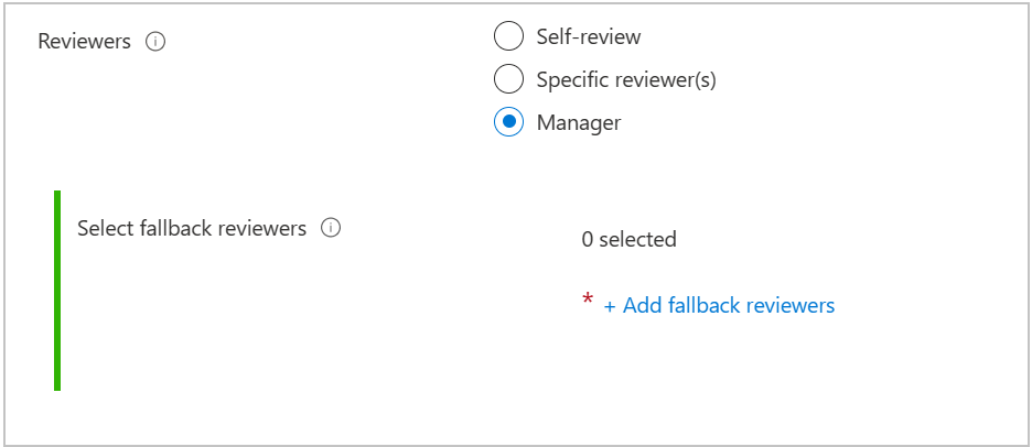 Add the fallback reviewers