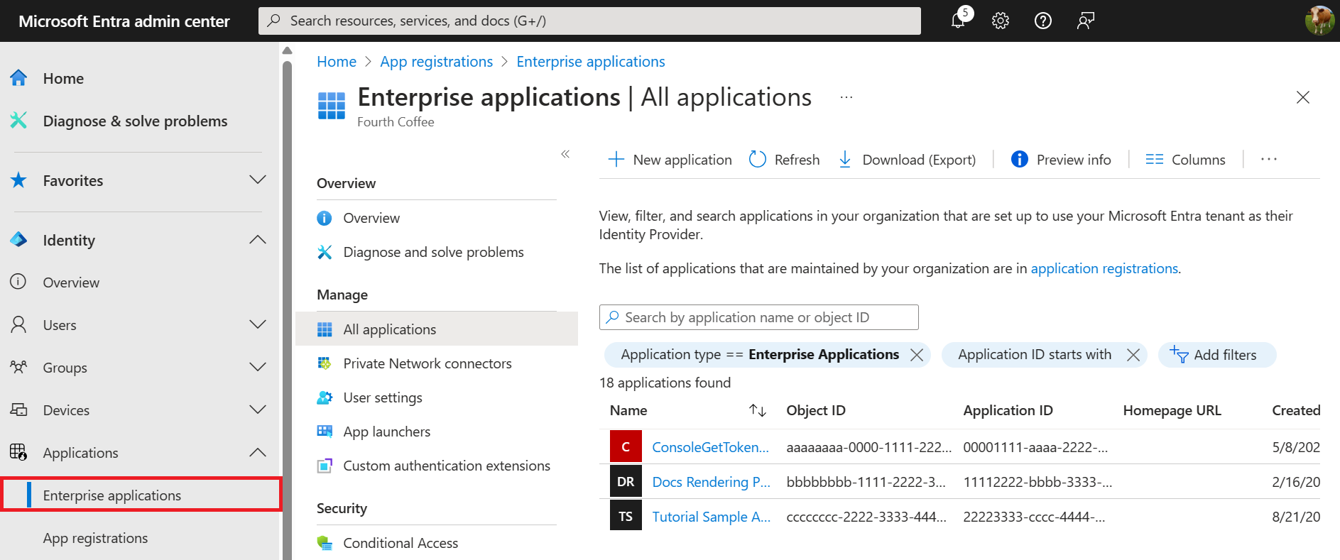 Microsoft id. Enterprise application software примеры. Список пользователей пример. Azure ad Enterprise applications.