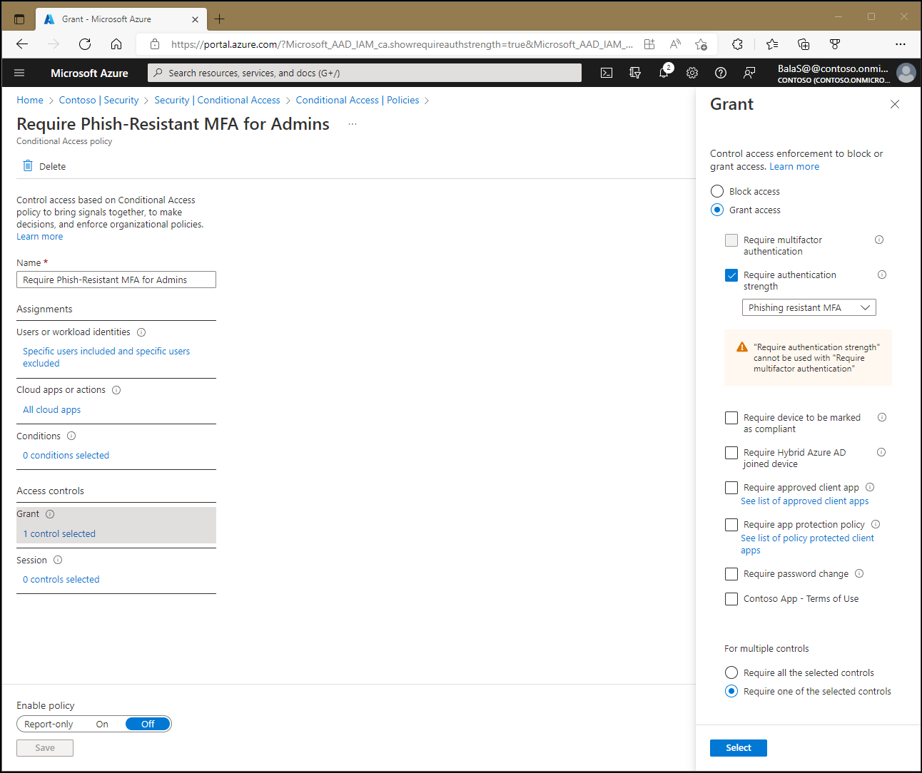 Can I configure multiple Duo Azure Conditional Access applications