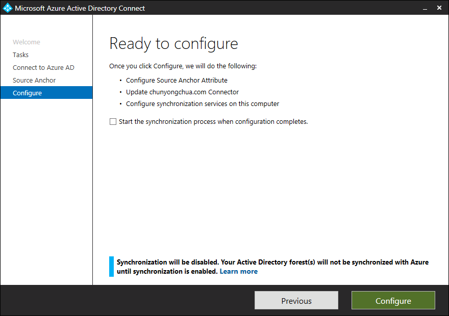 Enable ConsistencyGuid for existing deployment - step 5