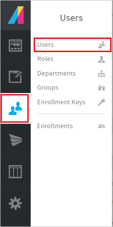 The Add New drop-down list
