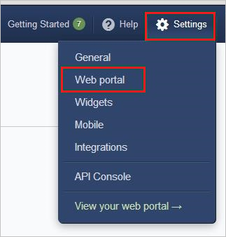 Settings Section On App Side