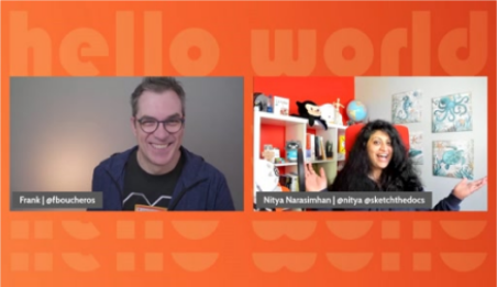 Show the Hello World page