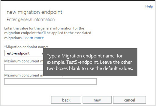 Migration endpoint name step 7.