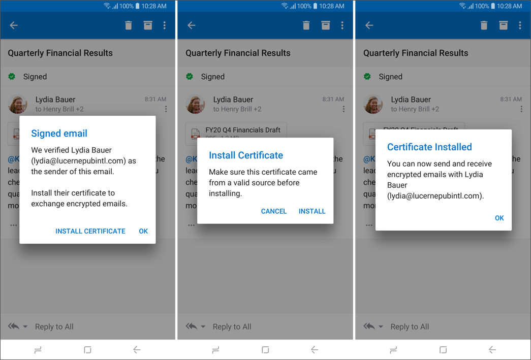 Microsoft Outlook App for Android Devices Stores Emails Unencrypted on File  System