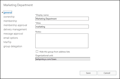 Manage mail-enabled security groups in Exchange Server | Microsoft Learn