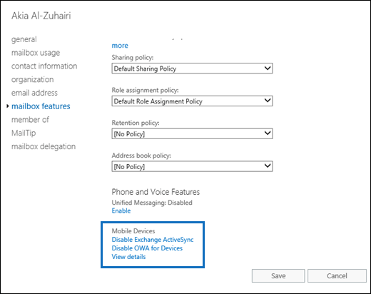 Total 63+ imagen exchange activesync office 365 settings