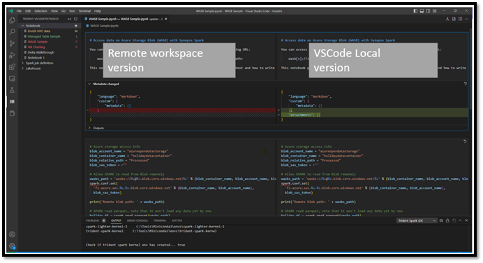 Microsoft Fabric: Using VS Code to Develop Notebooks