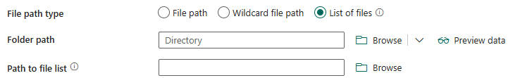 Screenshot showing path to file list.