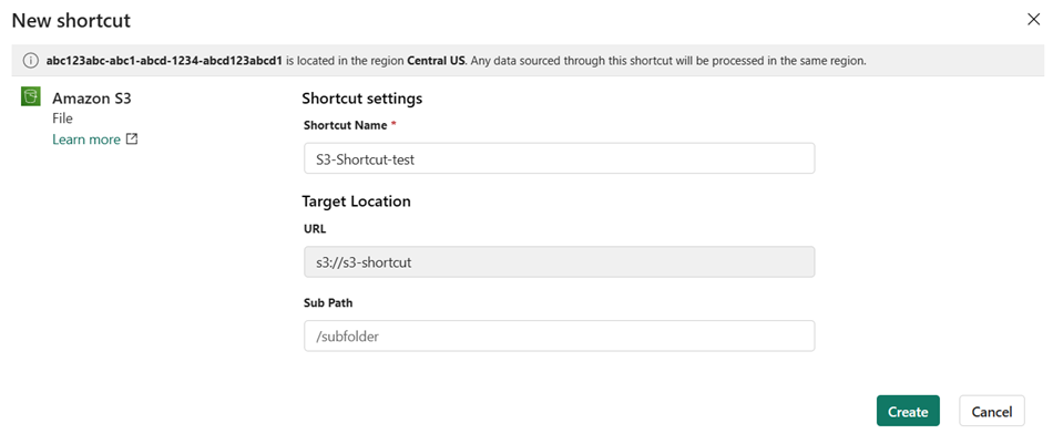 Create Onelake Shortcuts Microsoft Fabric Microsoft Learn