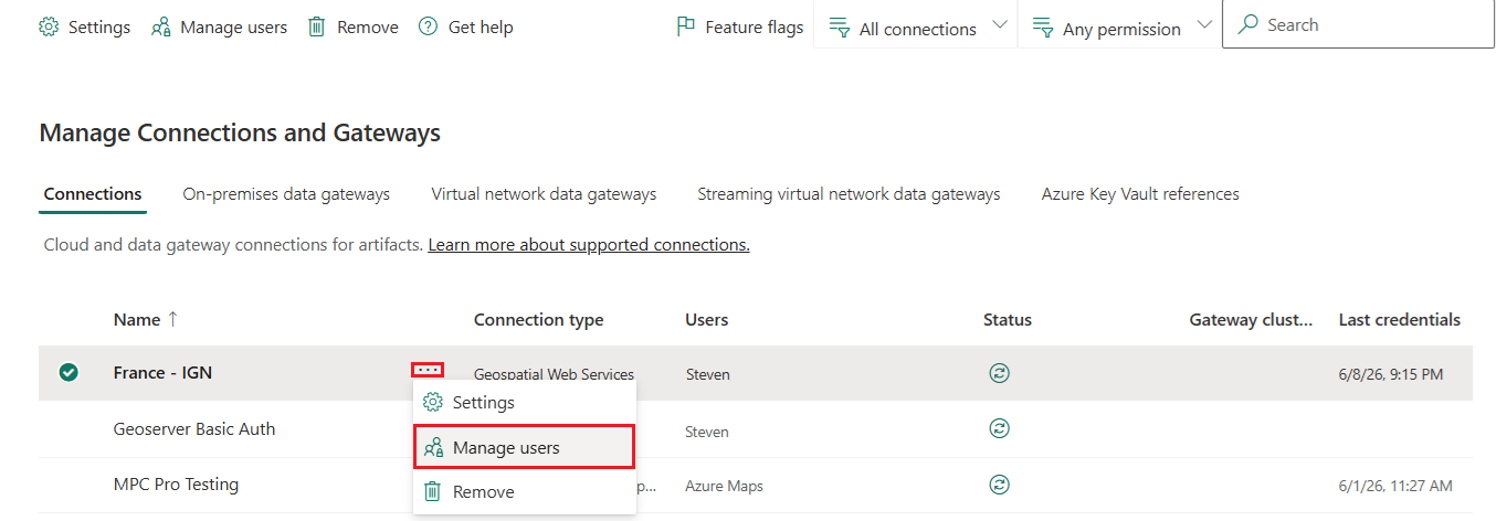 Add a WMS or WMTS imagery layer to a map - Microsoft Fabric | Microsoft ...