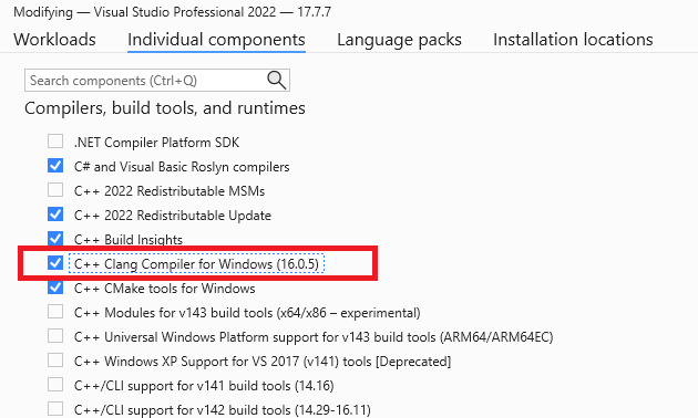 Clang Tools for Windows