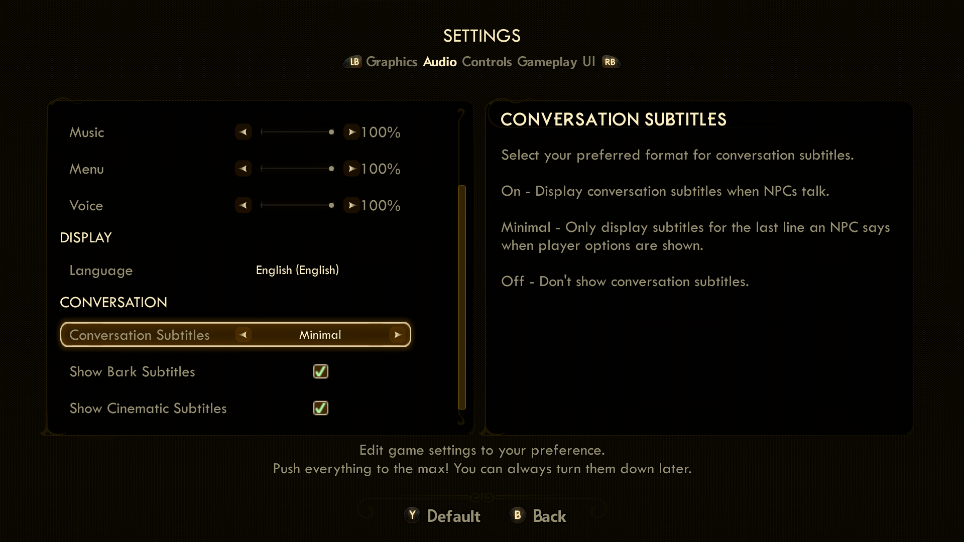 Xbox Accessibility Guideline 104 - Microsoft Game Dev | Microsoft Learn