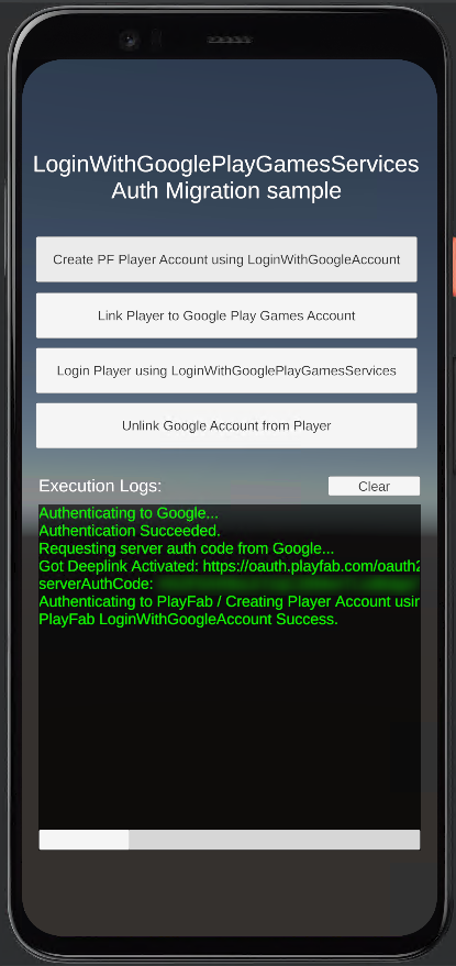 Experimental - Account Linking and Automatic Login with Google Play - Ape  Apps