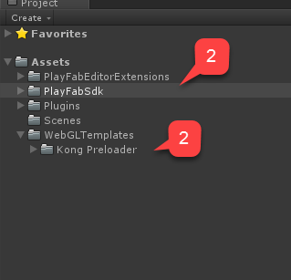 Unity Assets/WebGL Templates folder