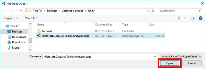Locating Project Prague Unity package