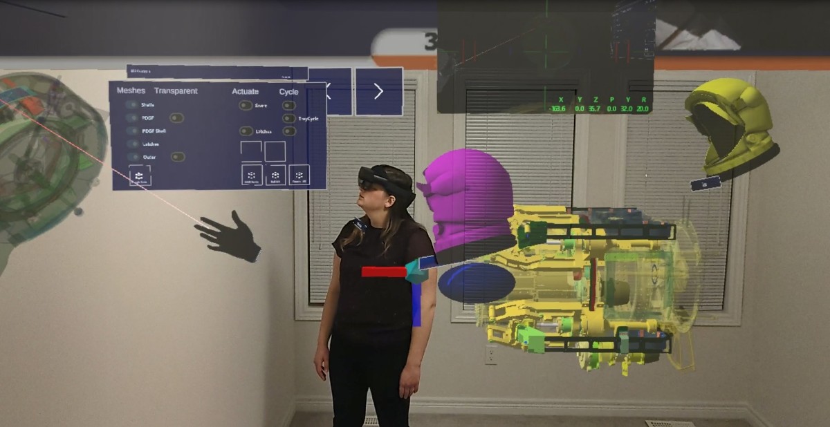 Até a lua e além: como o HoloLens 2 está ajudando a construir a