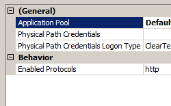 Screenshot that shows the Application Defaults dialog box.