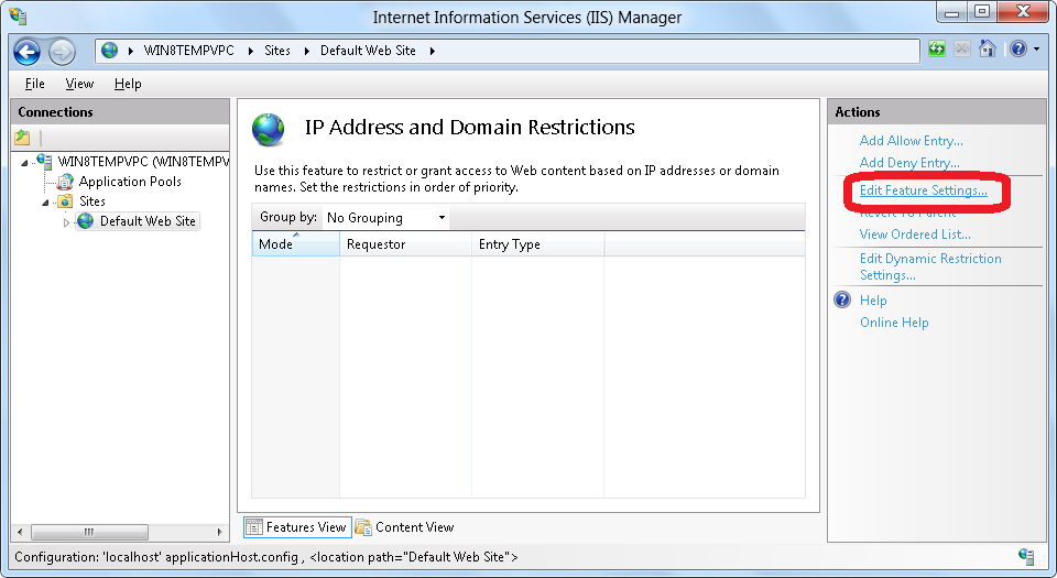 IP Address and Domain Information