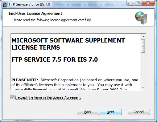 Installing and Configuring FTP 7 on IIS 7 | Microsoft Learn