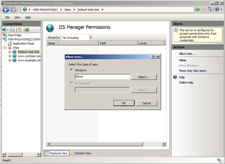 An Overview Of Feature Delegation In Iis Microsoft Learn