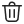 Delete icon