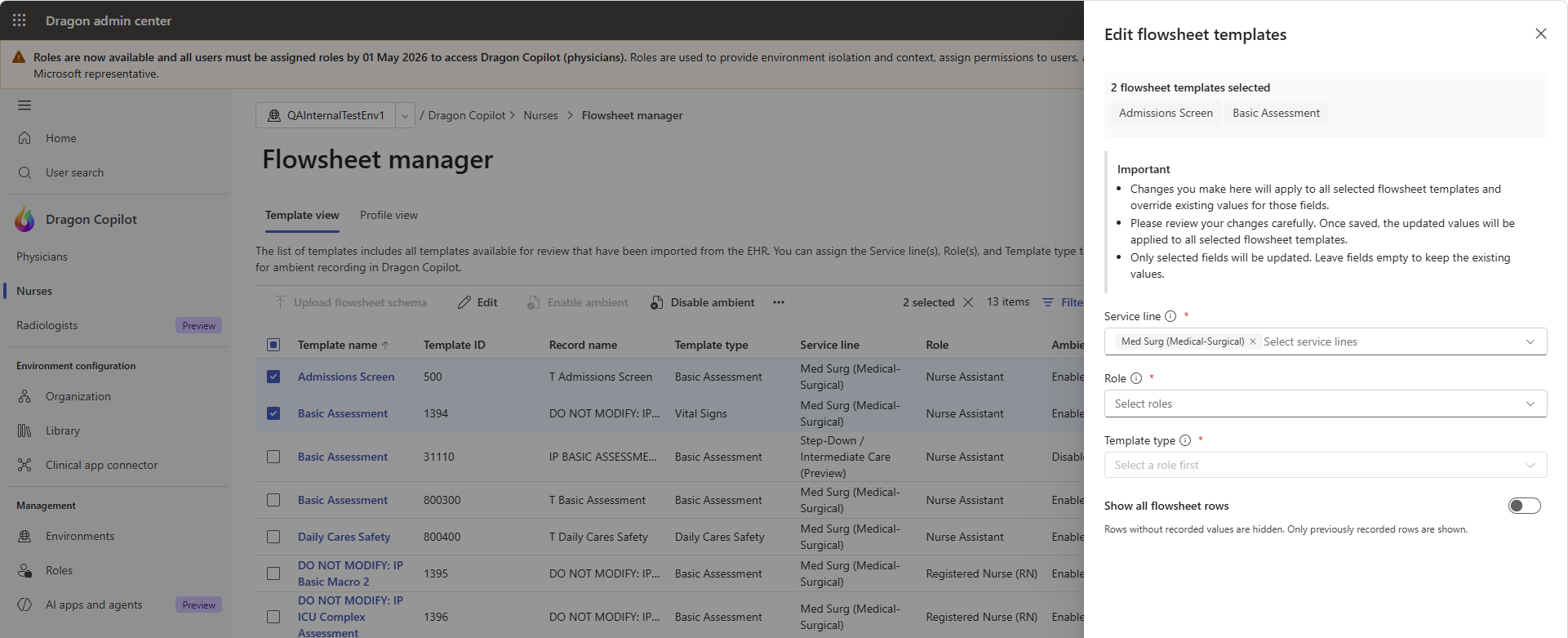 Flowsheet manager - edit additional metadata