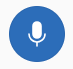 microphone icon with blue background