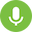 desktop microphone icon indicating recording on