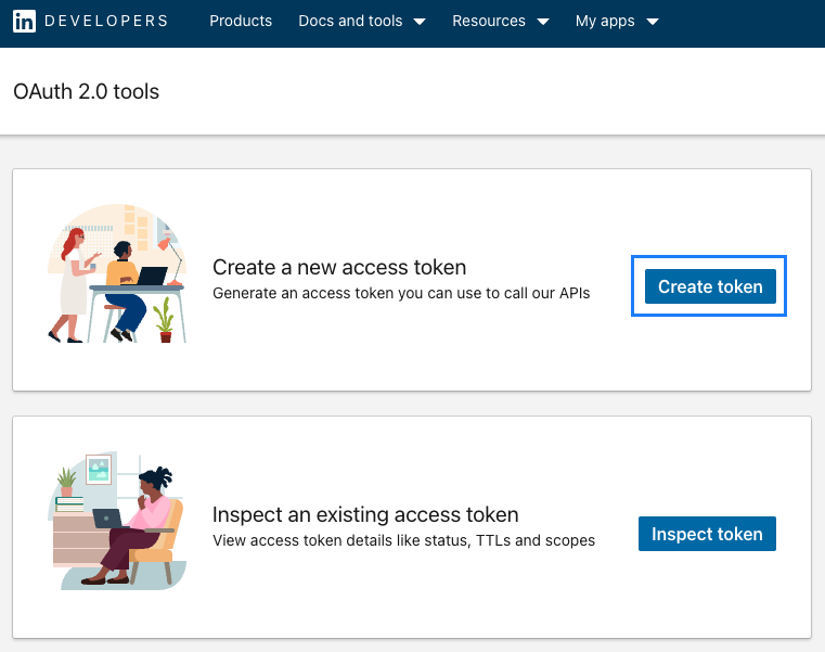 Click on Create Token