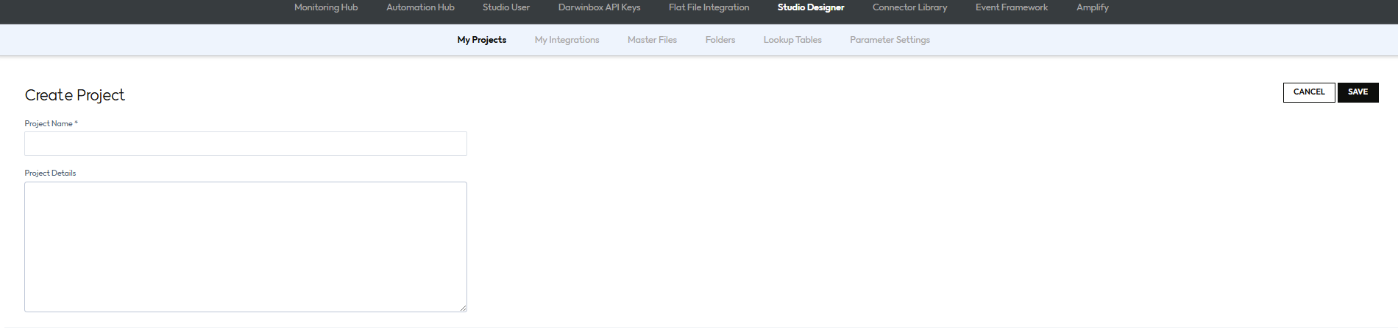 create XAPI project within Darwinbox