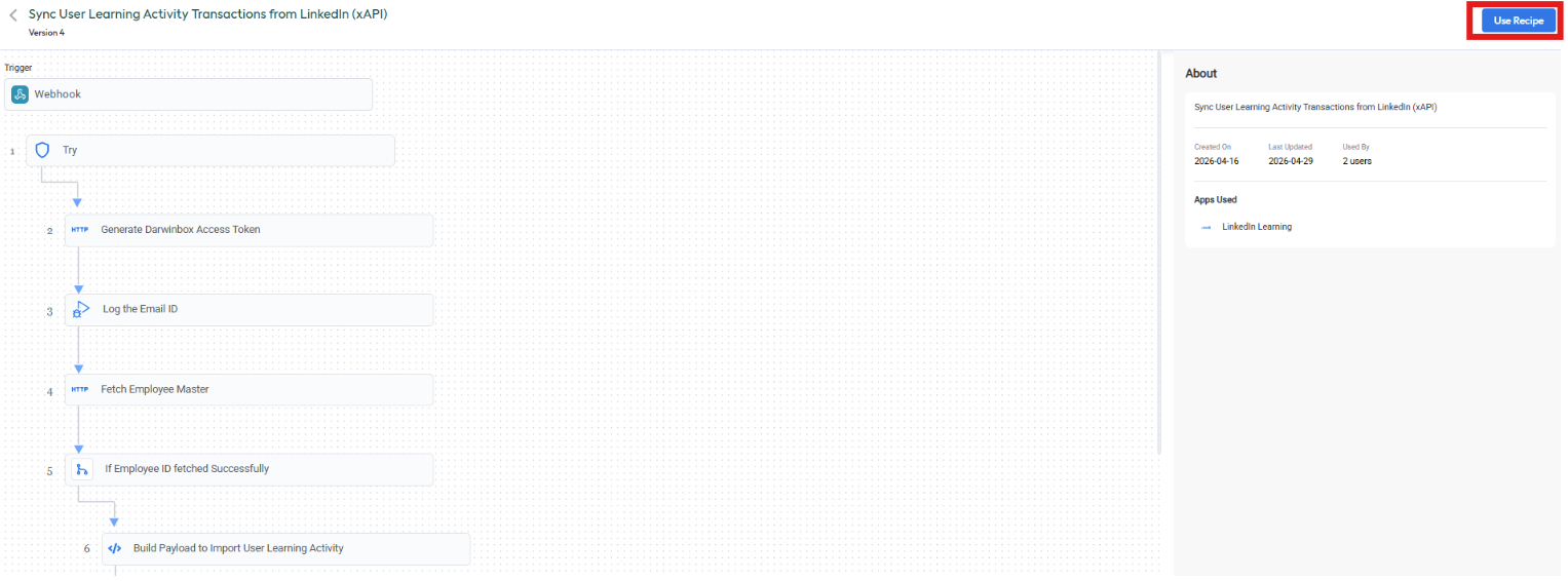 XAPI URL configuration section