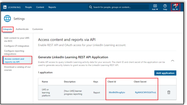 linkedin-learning-reporting-api-keys-completed