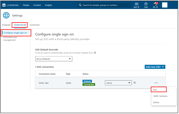 linkedin-learning-edit-sso-connection-screen