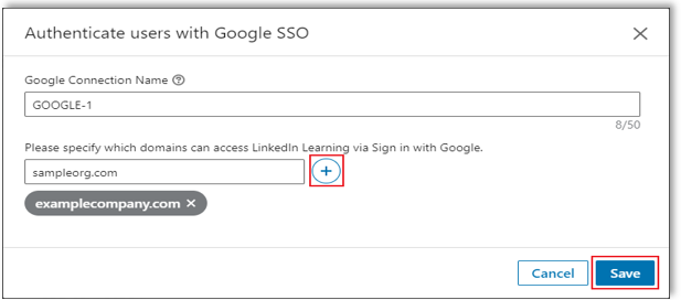 linkedin-learning-add-google-sso-screen