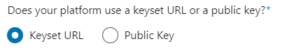 Keyset URL