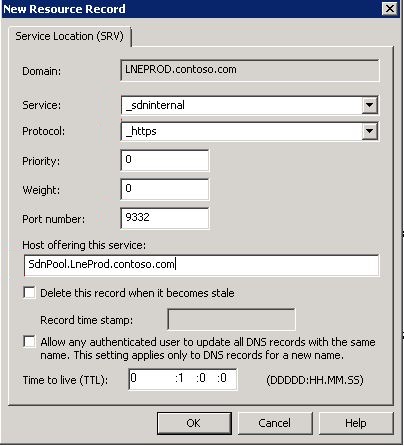 Setting up the DNS SRV record | Microsoft Learn