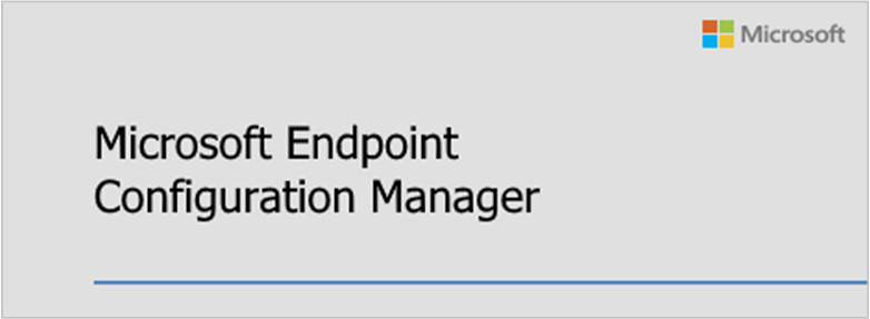 Microsoft Configuration Manager