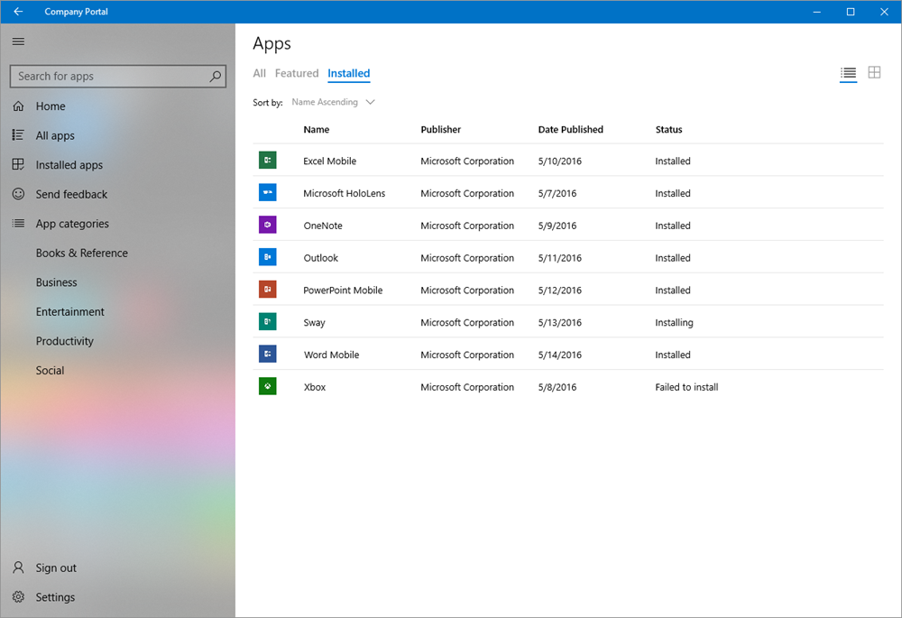 ui-updates-for-intune-end-user-apps-microsoft-intune-microsoft-learn