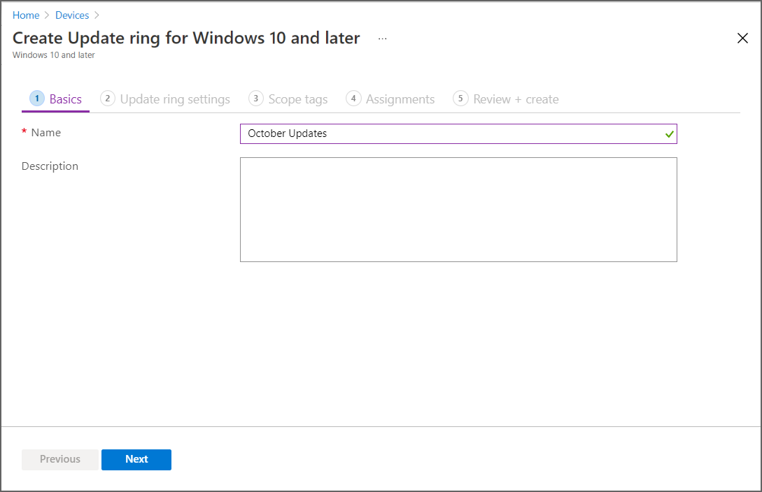 Configure Update rings for Windows 10 and later policy in Intune | Microsoft  Learn
