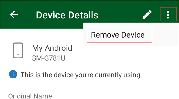 Remove Device From Intune Company Portal For Android Microsoft Learn